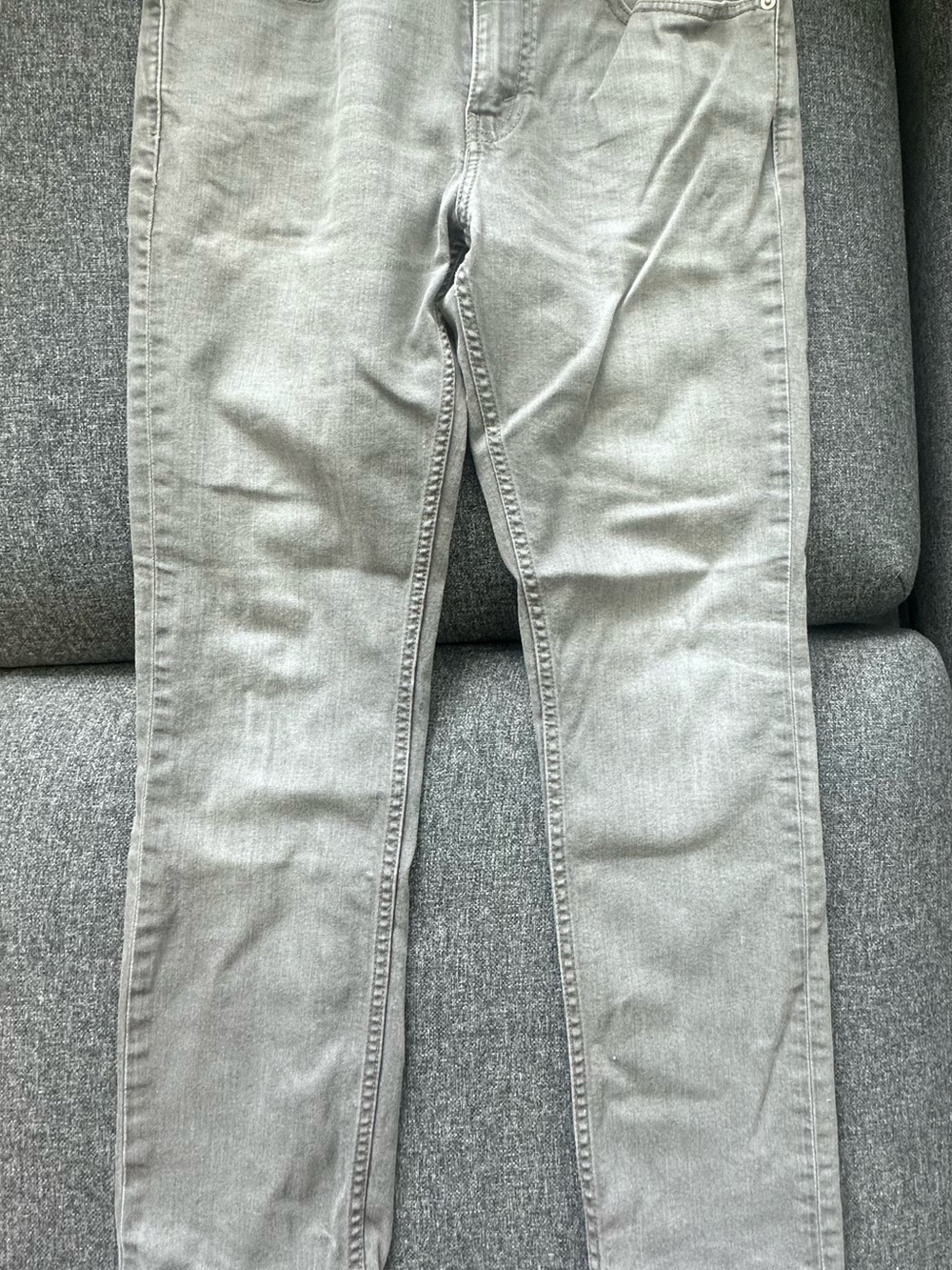 Levi’s 511 Light Gray Denim Jeans Sz 32 x 30